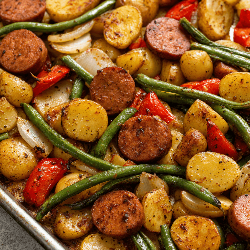 Sausage Potato Sheet Pan