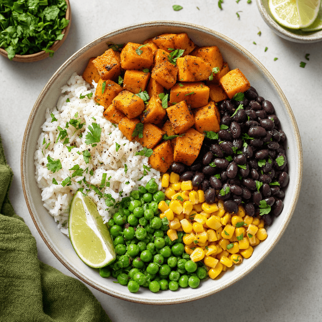 Black Bean Sweet Potato Bowls