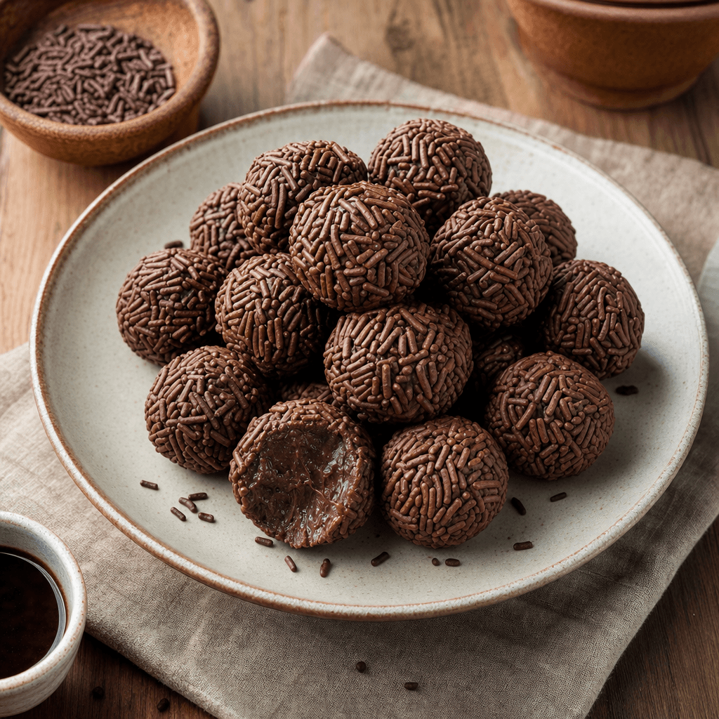 Brazilian Brigadeiro Chocolate Truffles