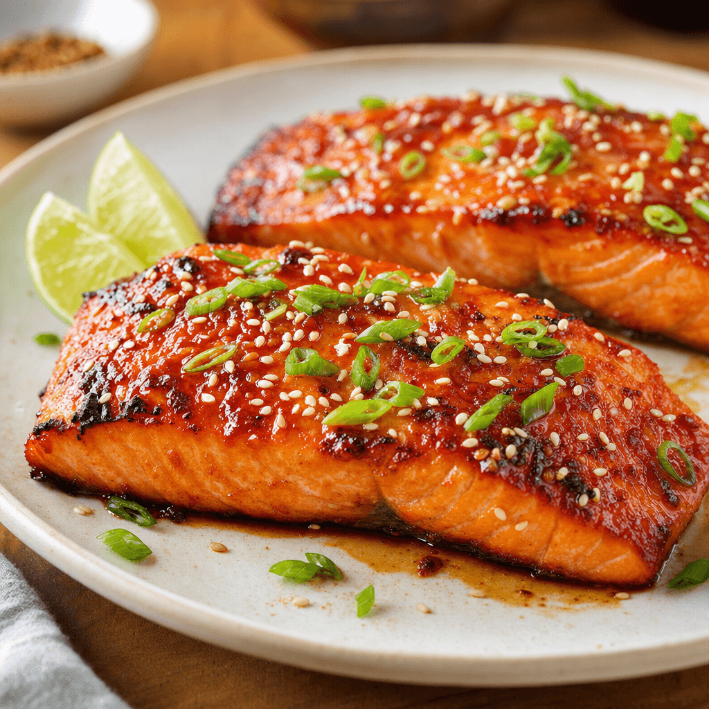 Broiled Gochujang Salmon