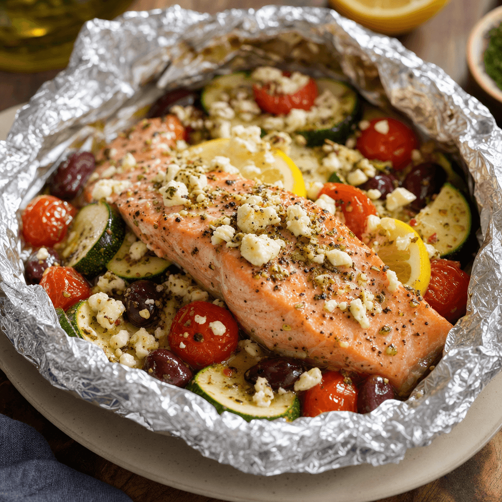 Mediterranean Foil Packet Salmon
