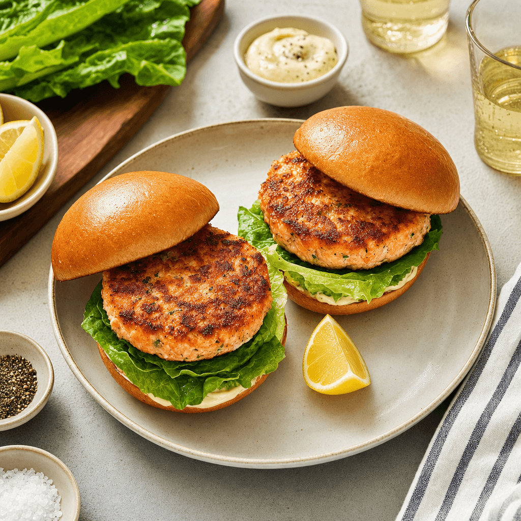 Salmon Burgers