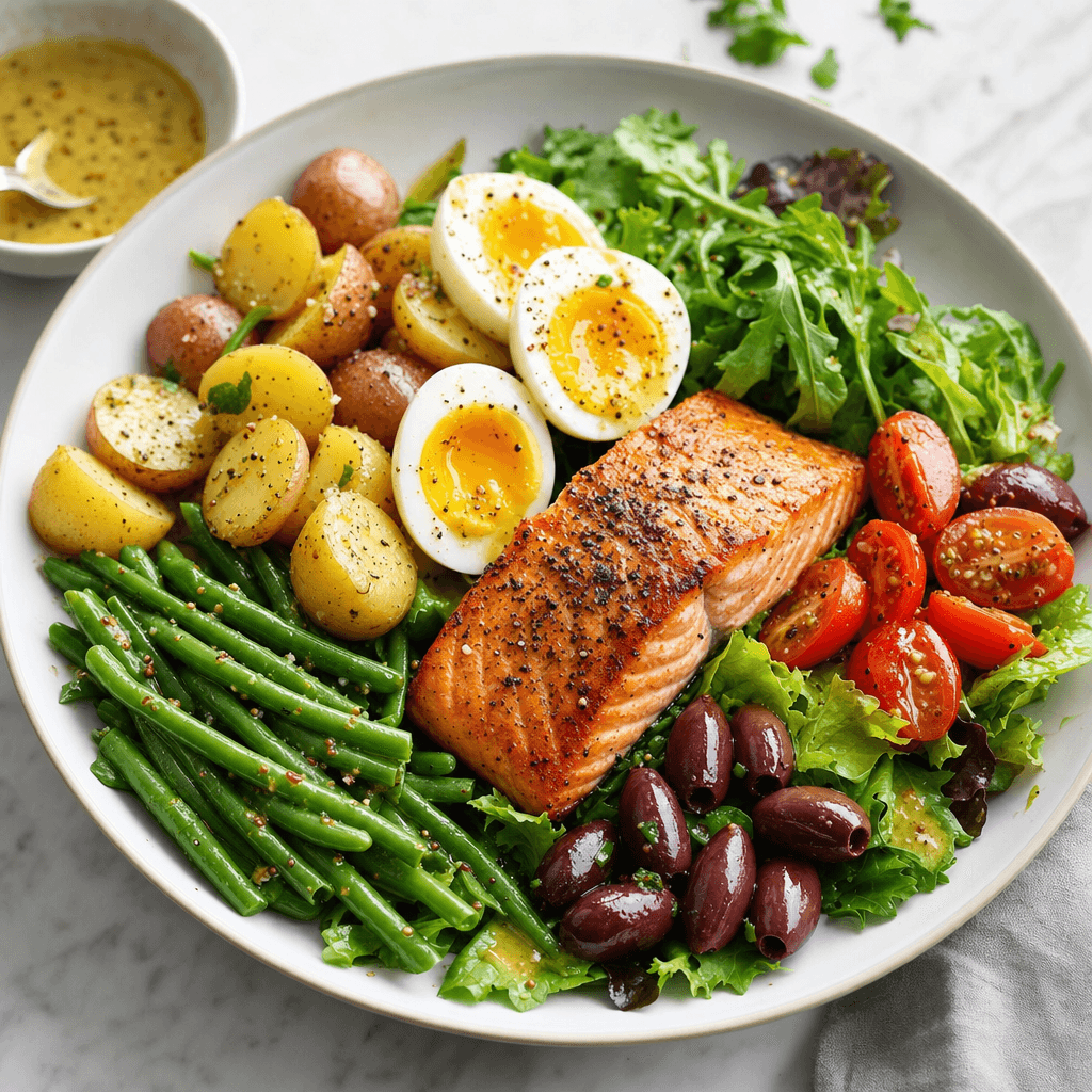 Salmon Nicoise-Style Salad