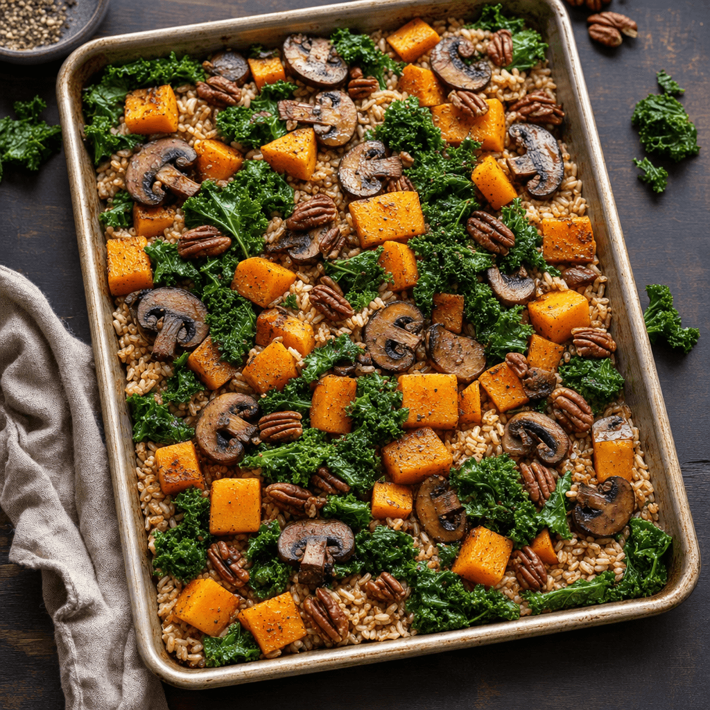 Butternut Mushroom Rice Pan recipe combo
