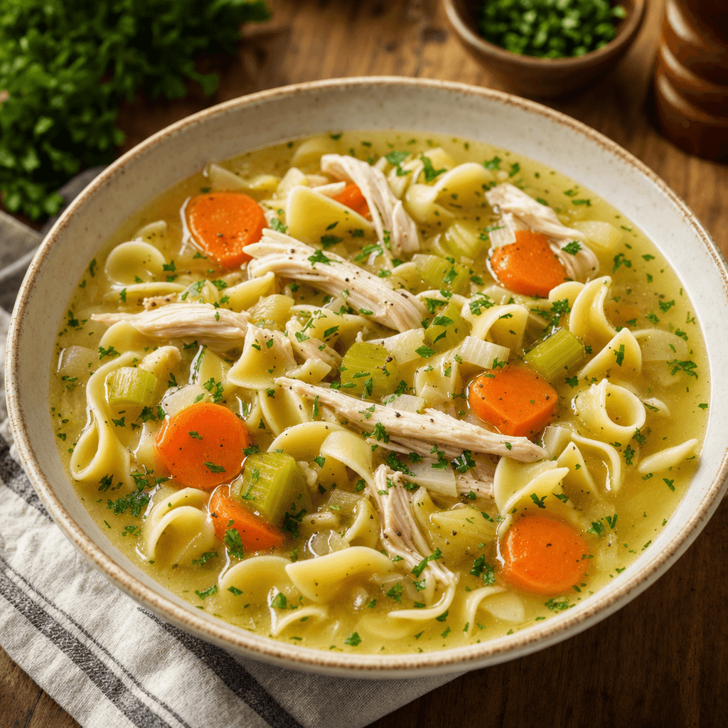 Chicken Noodle Soup recipe combo