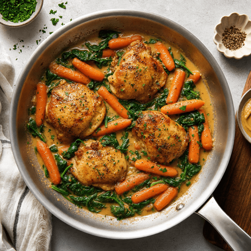 Honey Mustard Chicken Skillet