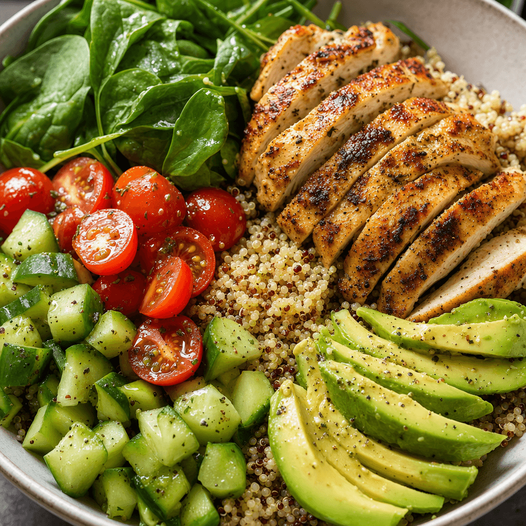 Chicken Quinoa Power Bowl recipe combo
