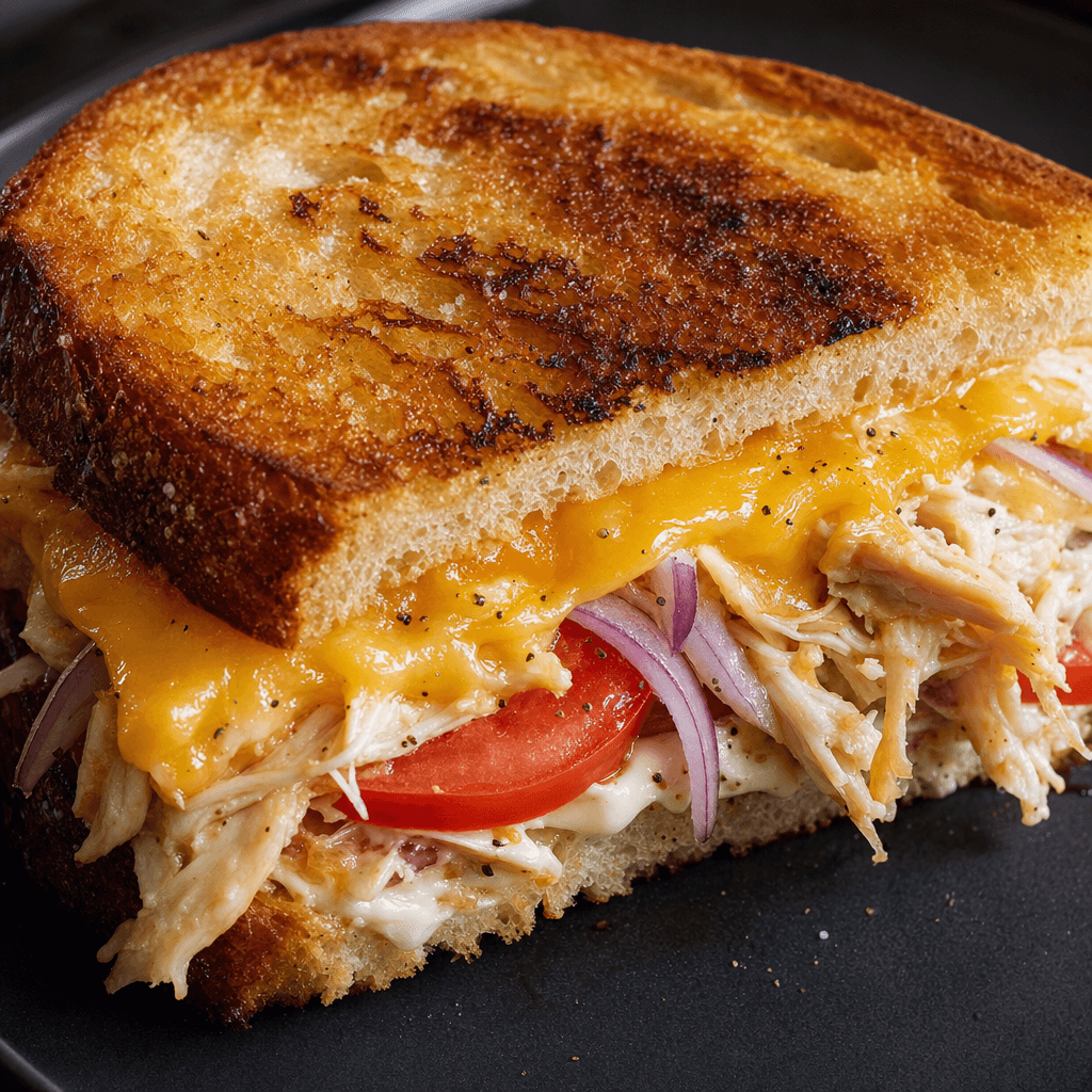 Chicken Cheddar Melt recipe combo