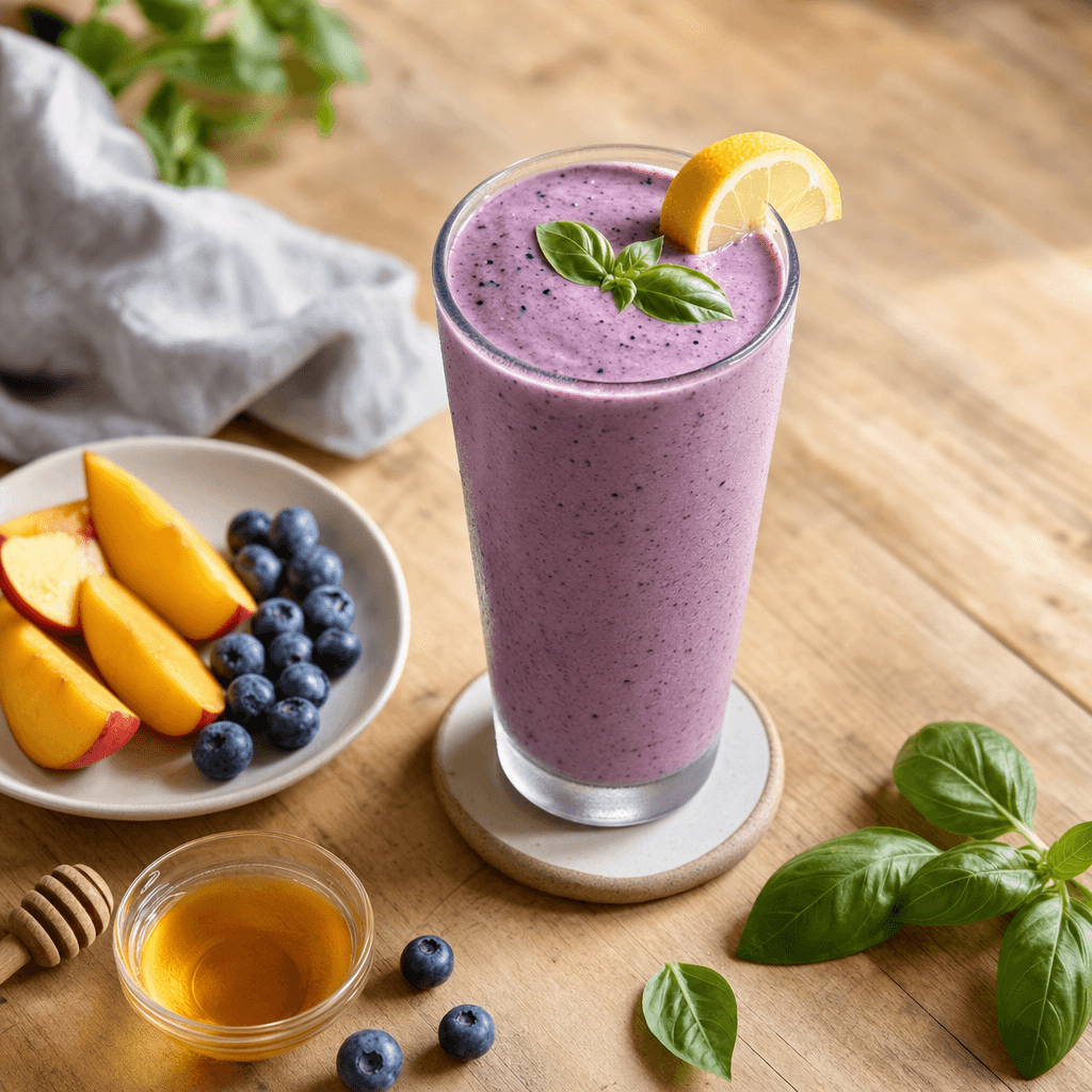 Blueberry Nectarine Smoothie recipe combo