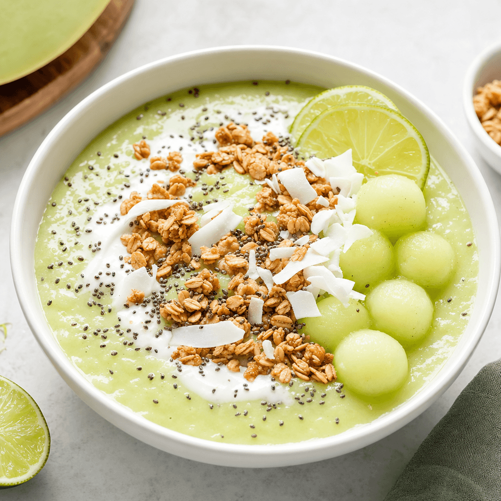 Honeydew Lime Crunch Bowl recipe combo