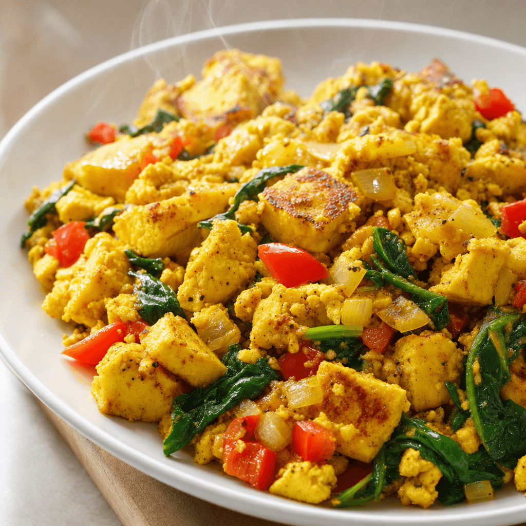 Turmeric Tofu Scramble recipe combo