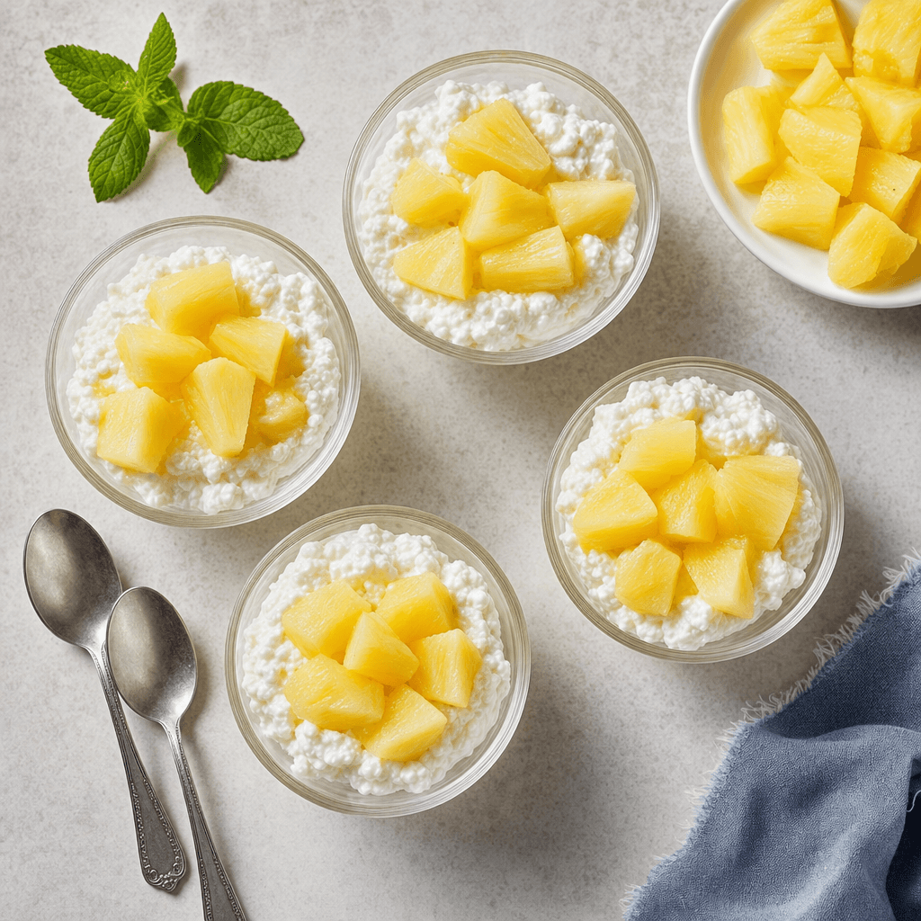 Pineapple Cottage Cheese Cups recipe combo