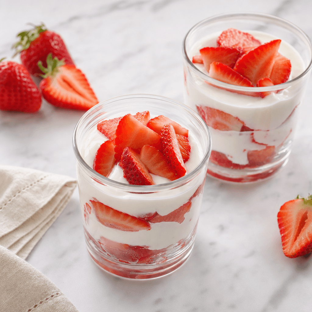 Strawberry Yogurt Cups recipe combo