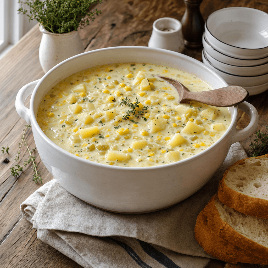New England Corn and Potato Chowder