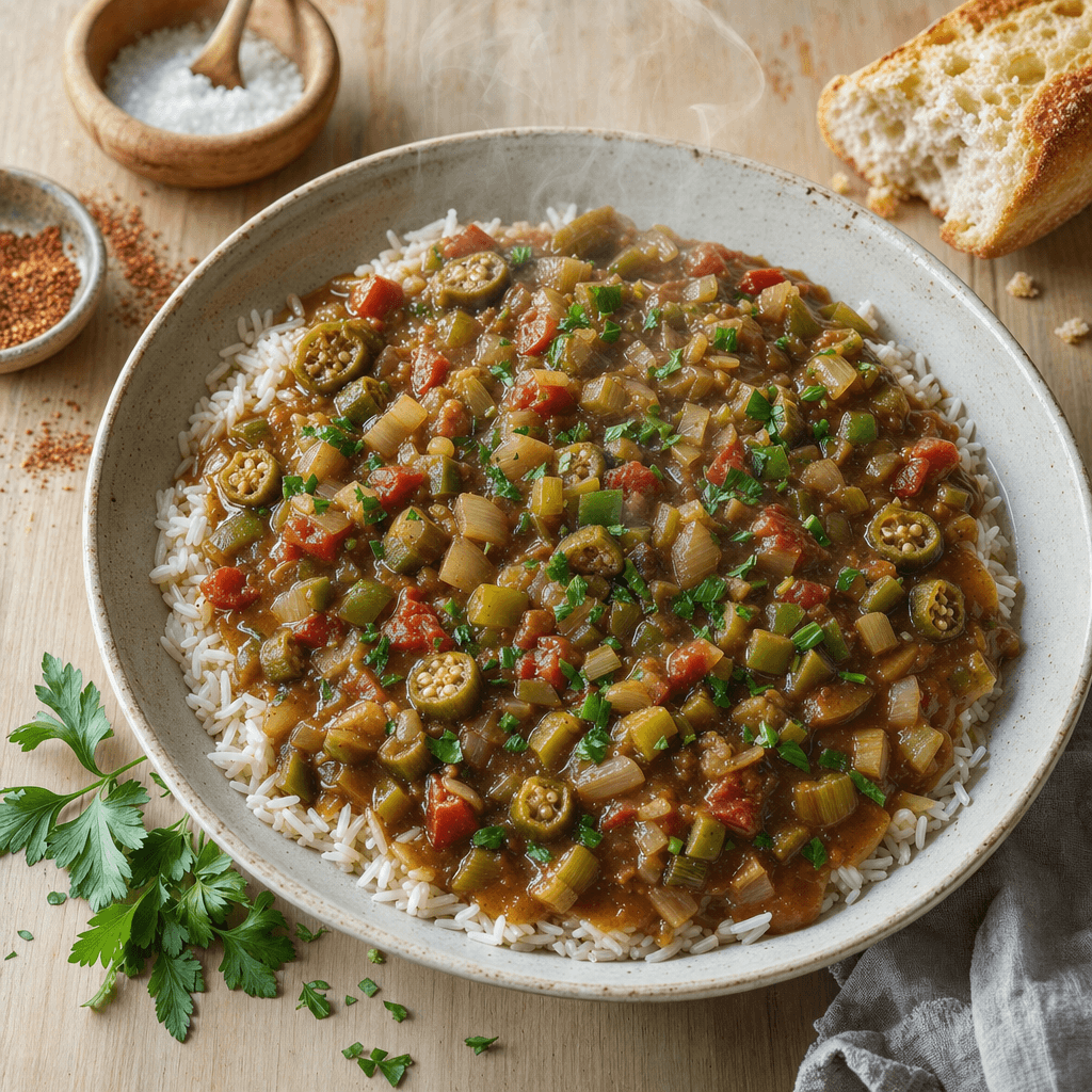 Okra and Vegetable Gumbo