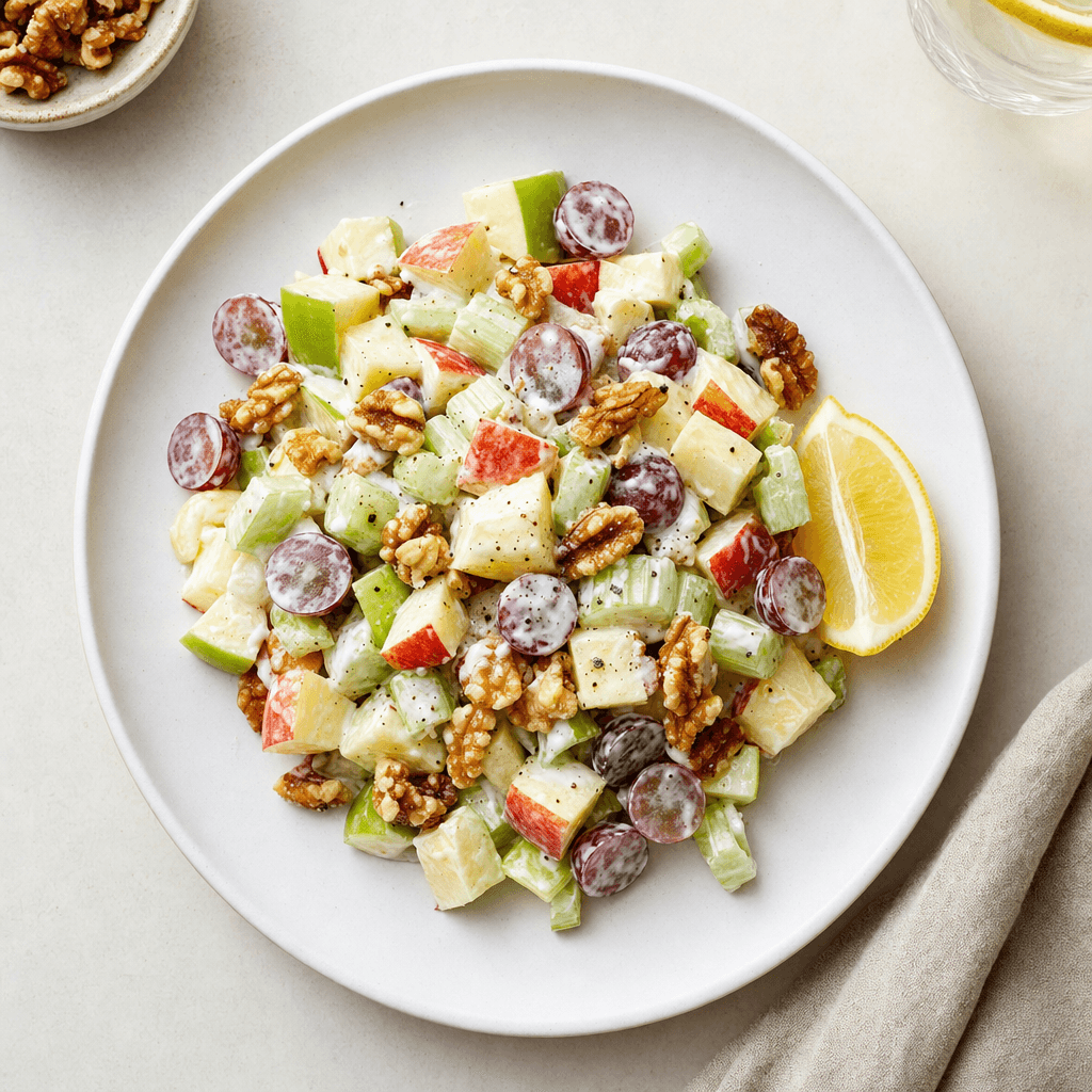Waldorf Salad with Toasted Walnuts