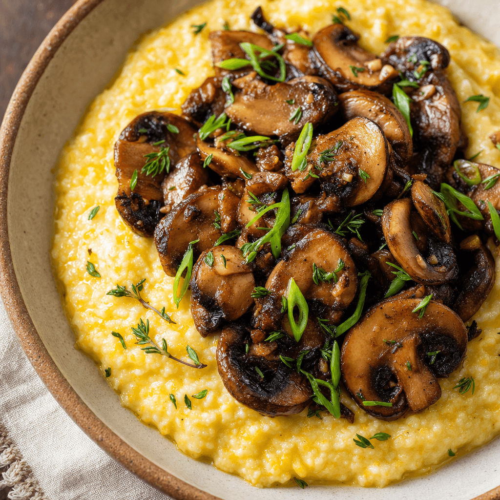 Mushrooms and Grits
