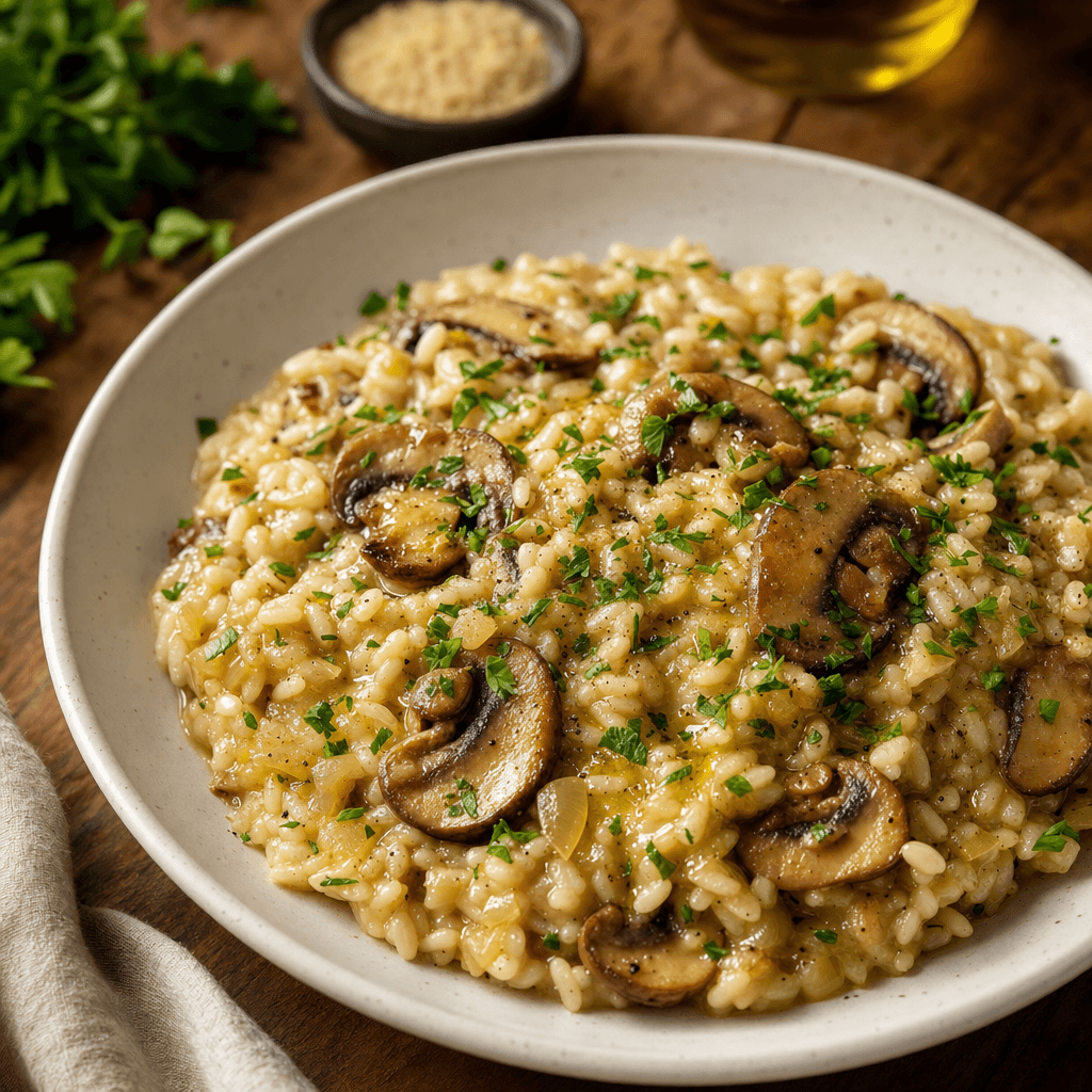 Mushroom Risotto