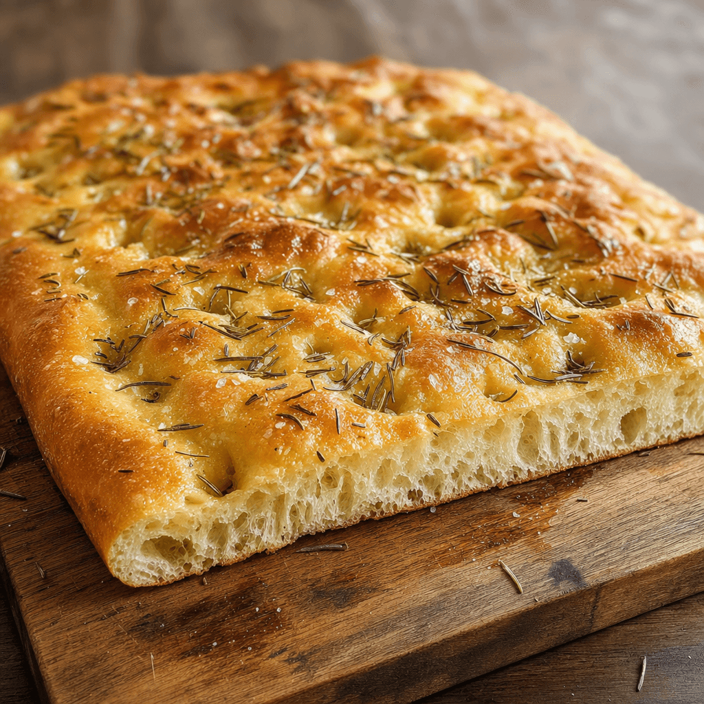 Focaccia with Rosemary