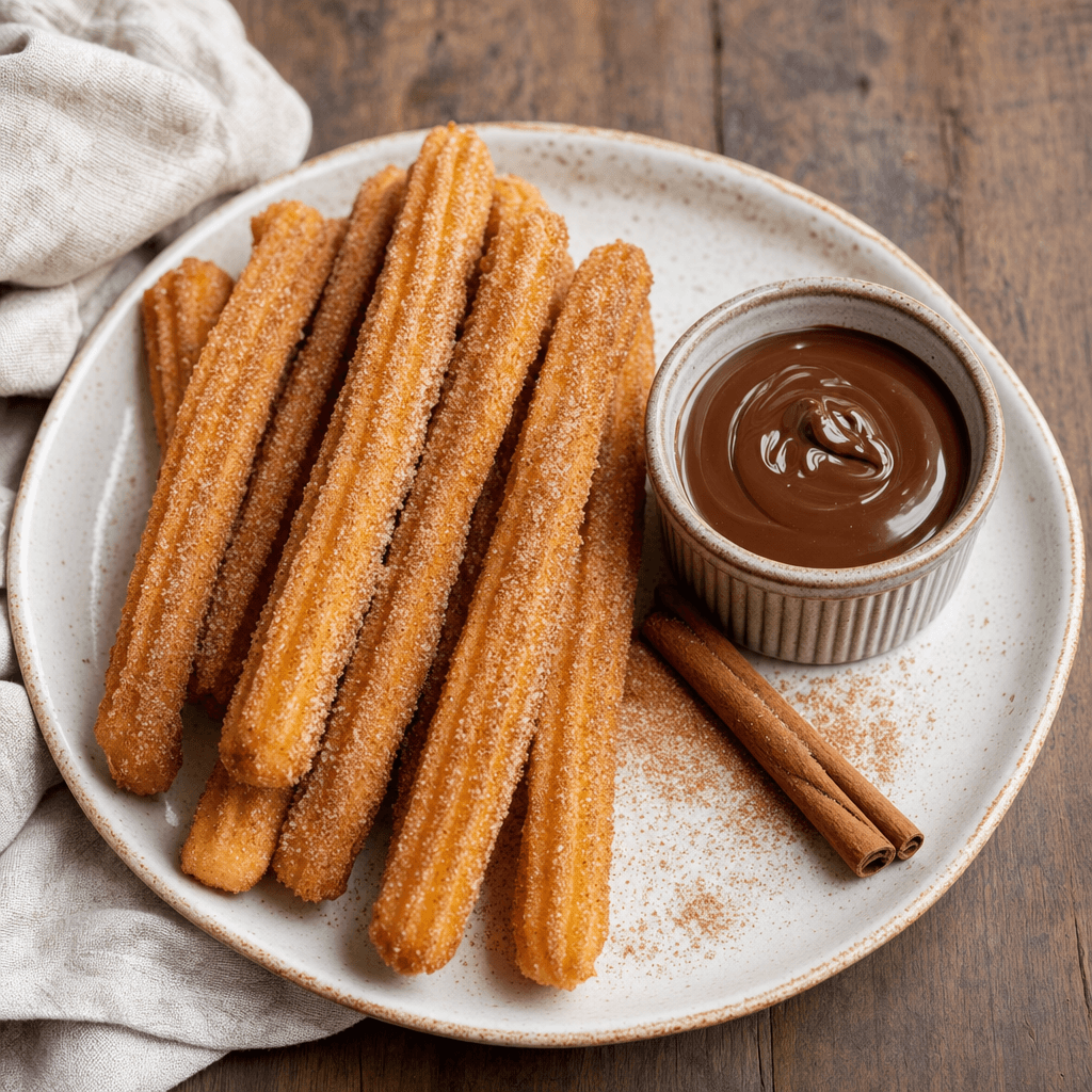 Churros with Chocolate