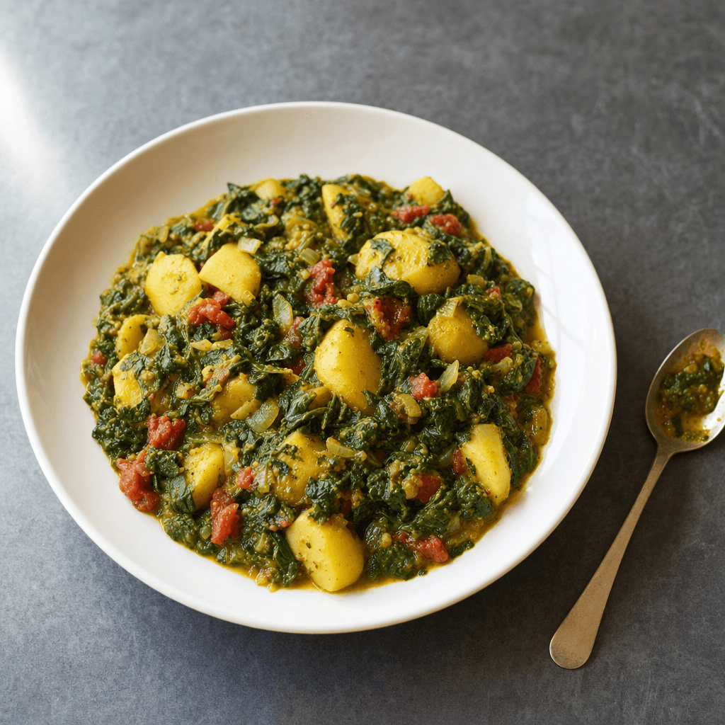 Saag Aloo