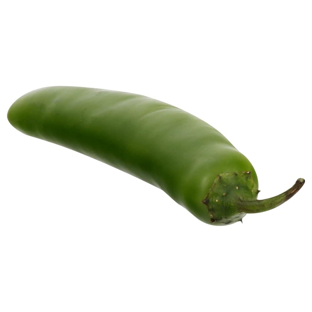 Fresh Green Serrano Peppers