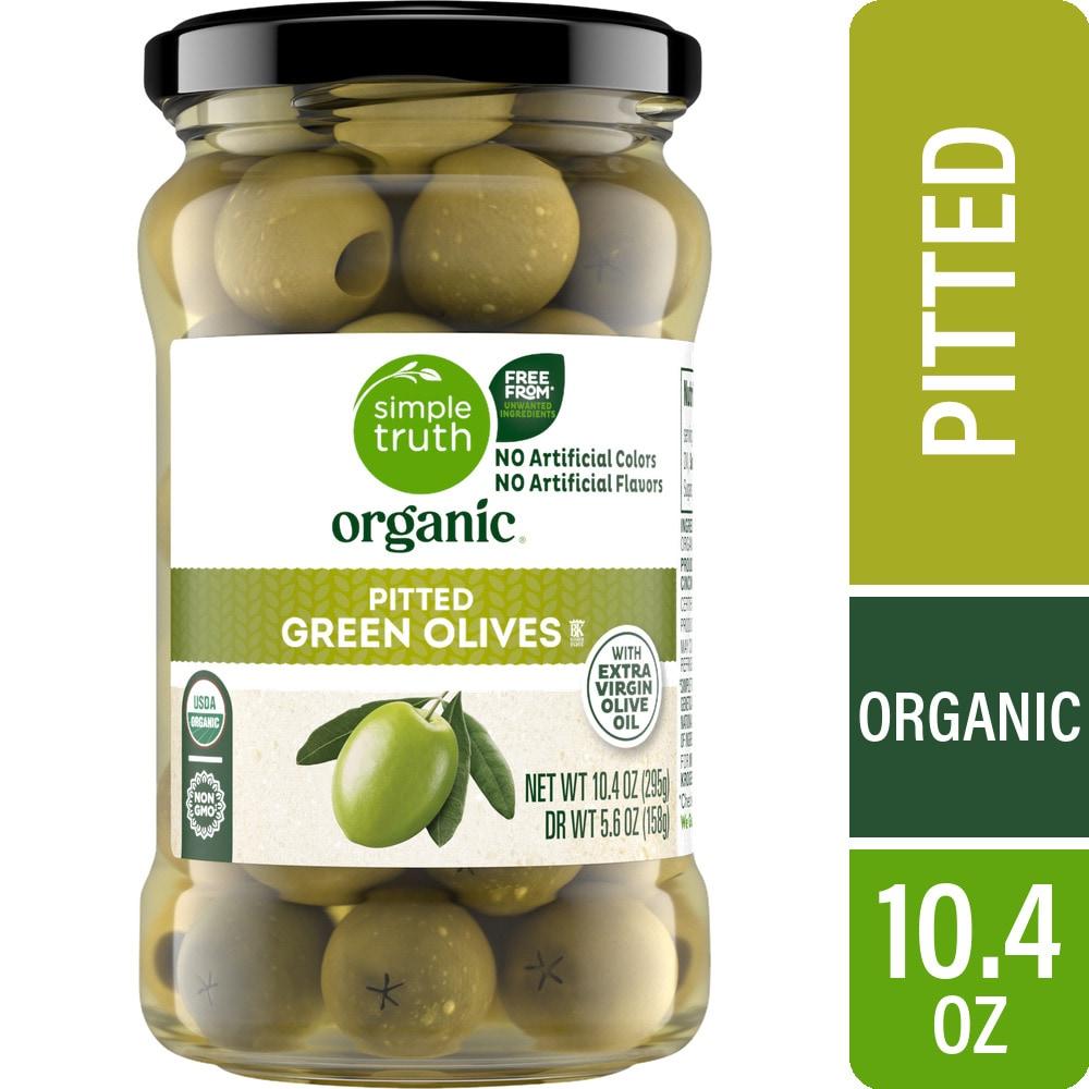 Simple Truth Organic® Pitted Green Olives