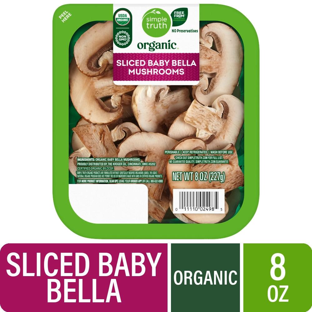 Simple Truth Organic® Sliced Baby Bella Mushrooms