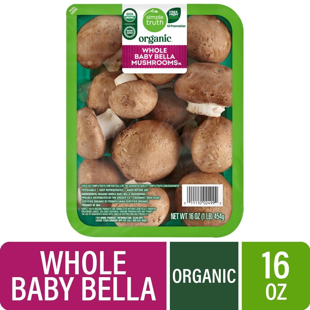 Simple Truth Organic® Whole Baby Bella Mushrooms