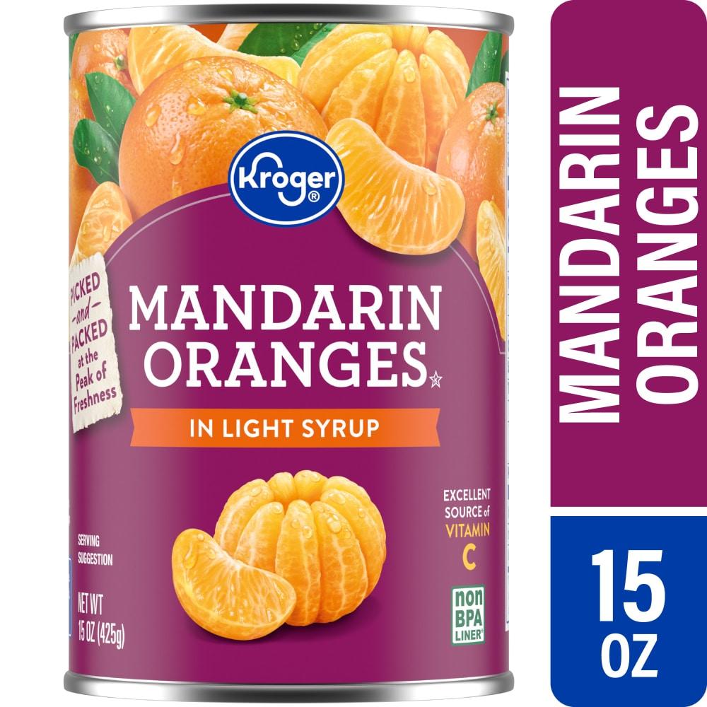 Kroger® Canned Mandarin Oranges in Light Syrup