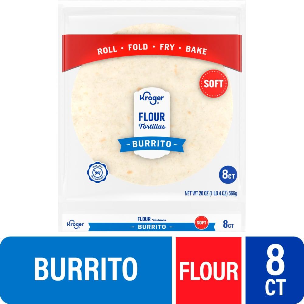 Kroger® Burrito Size Flour Tortillas