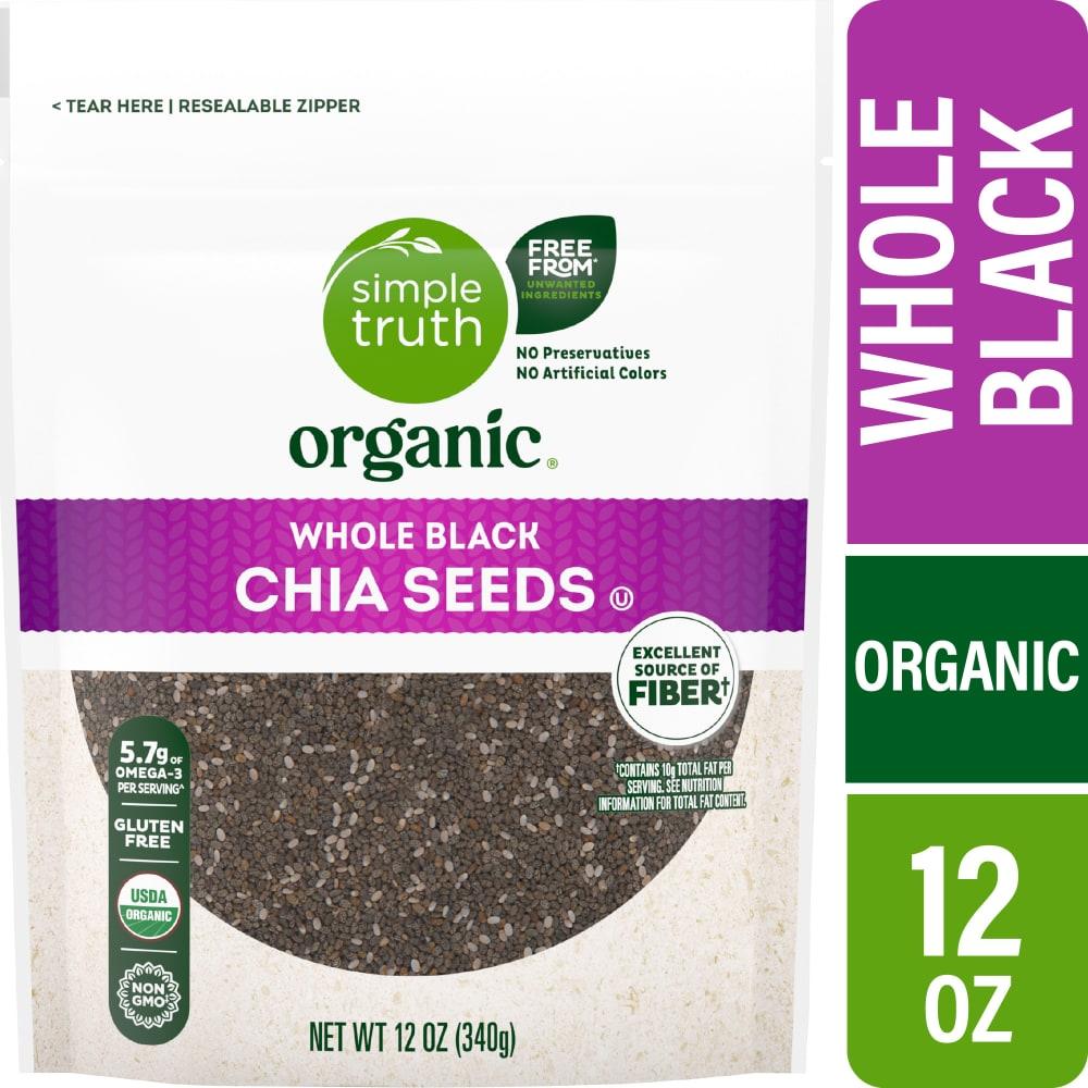 Simple Truth Organic® Whole Black Chia Seeds