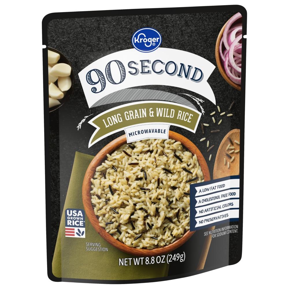 Kroger® 90 Second Microwavable Long Grain & Wild Rice