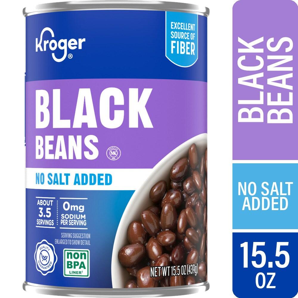 Kroger® No Salt Added Black Beans