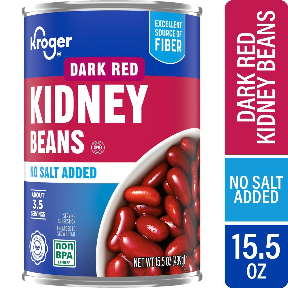 Kroger® No Salt Added Dark Red Kidney Beans