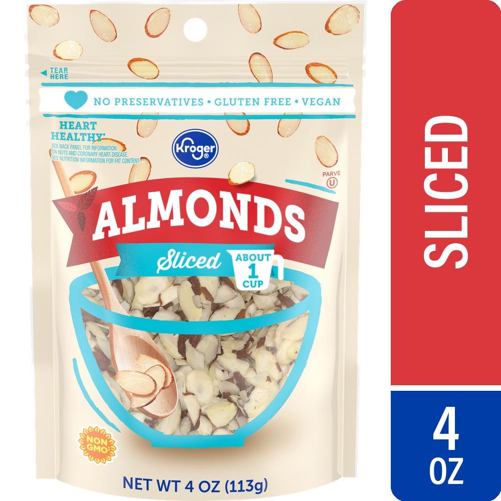 SLICED ALMONDS - KROGER - 4 OZ