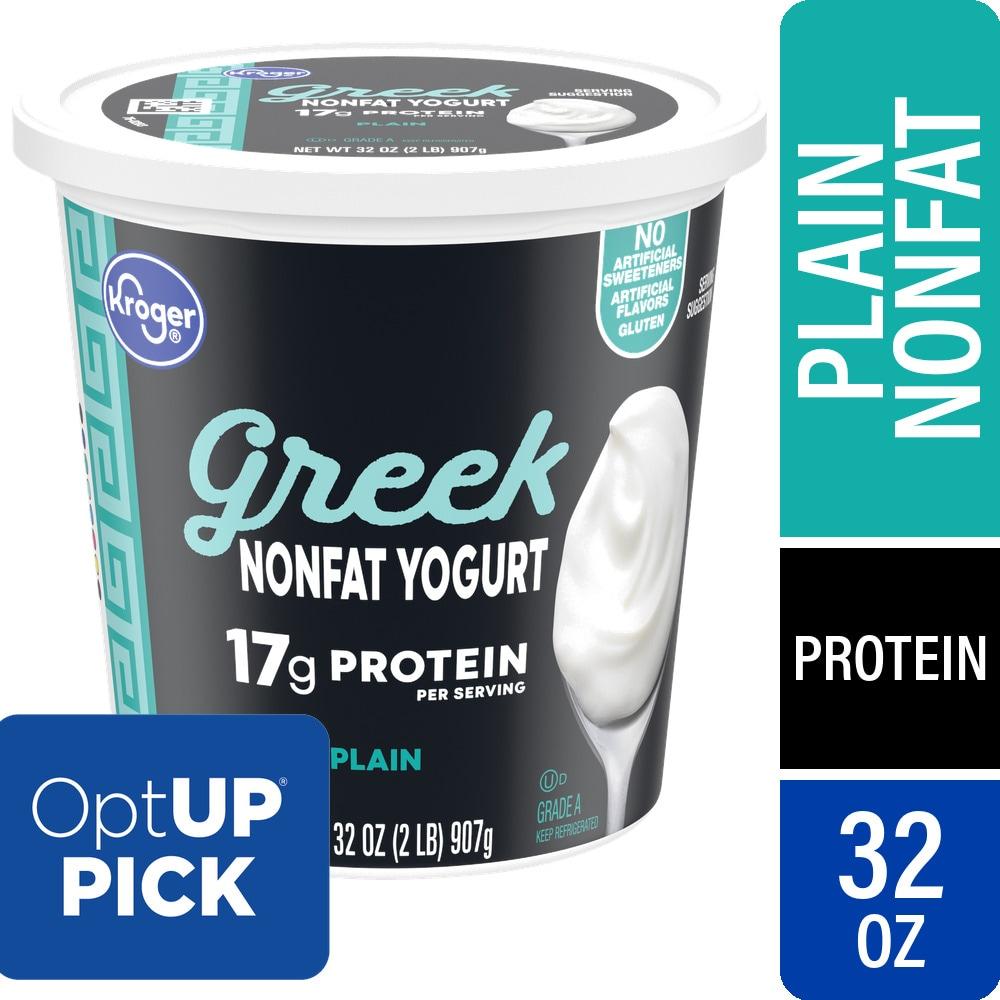 Kroger® Plain Nonfat Greek Yogurt Tub