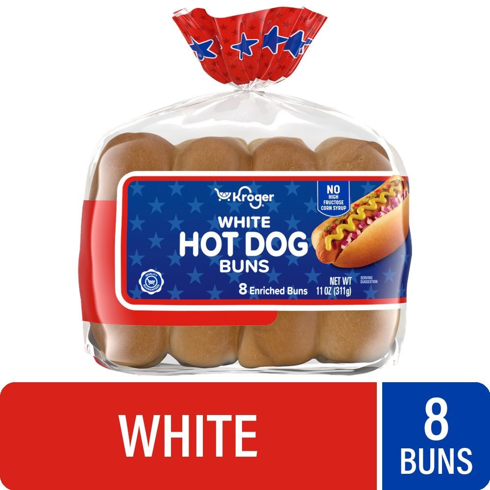 Kroger® White Hot Dog Buns