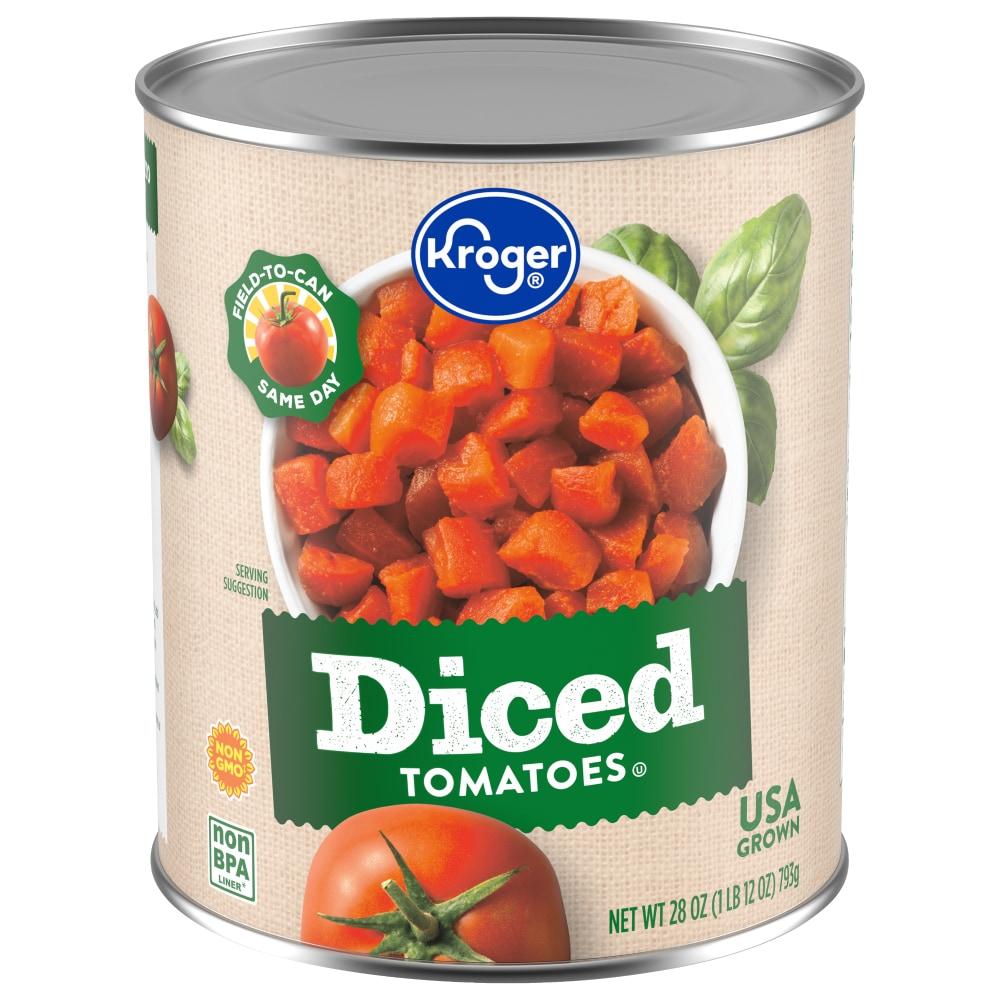 Kroger Diced Tomatoes