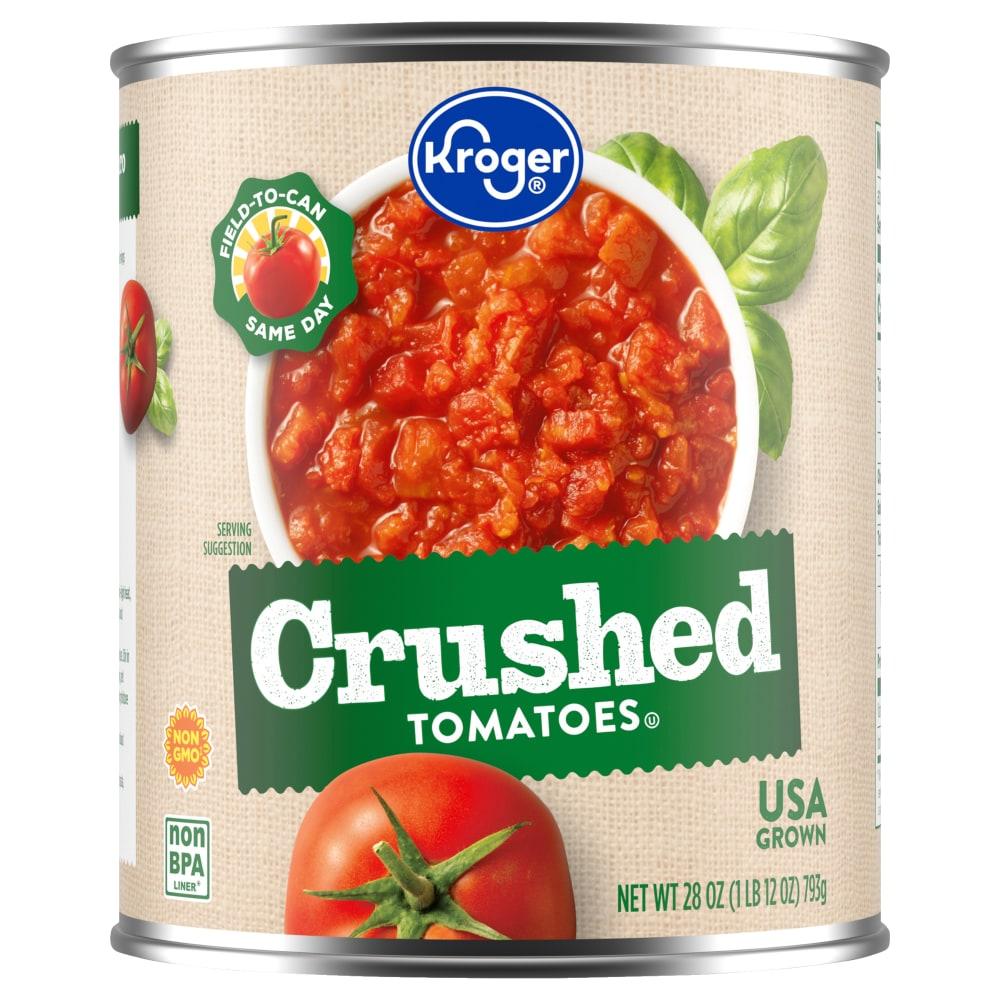 Kroger Crushed Tomatoes in Puree