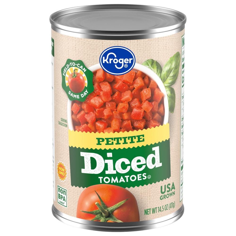 Kroger Petite Diced Tomatoes