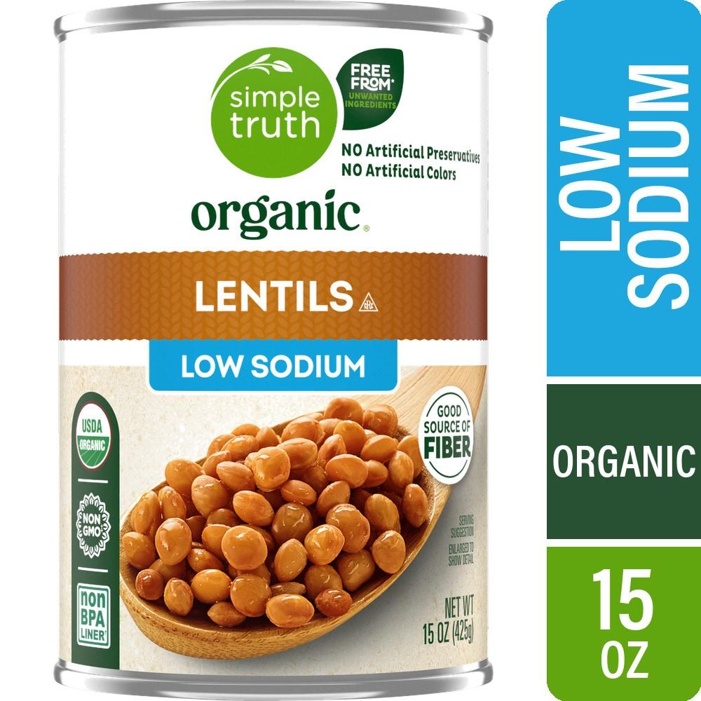 Simple Truth Organic® Low Sodium Lentils