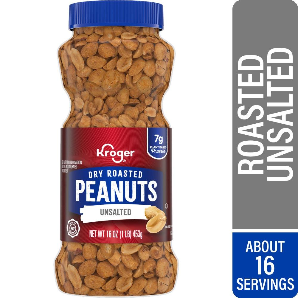 Kroger® Dry Roasted Unsalted Peanuts