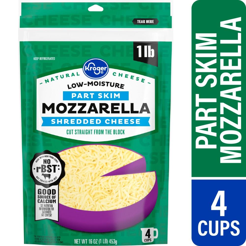 Kroger® Low-Moisture Part Skim Mozzarella Shredded Cheese