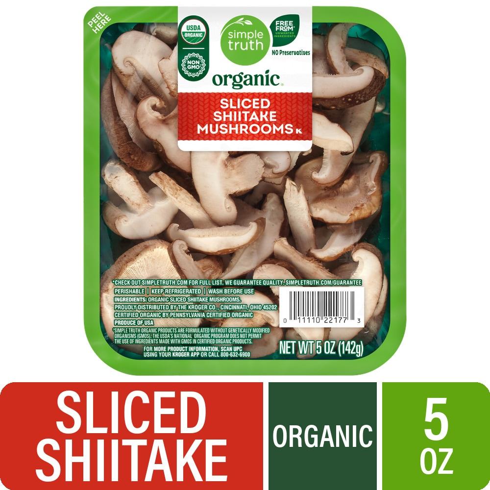 Simple Truth Organic® Sliced Shiitake Mushrooms