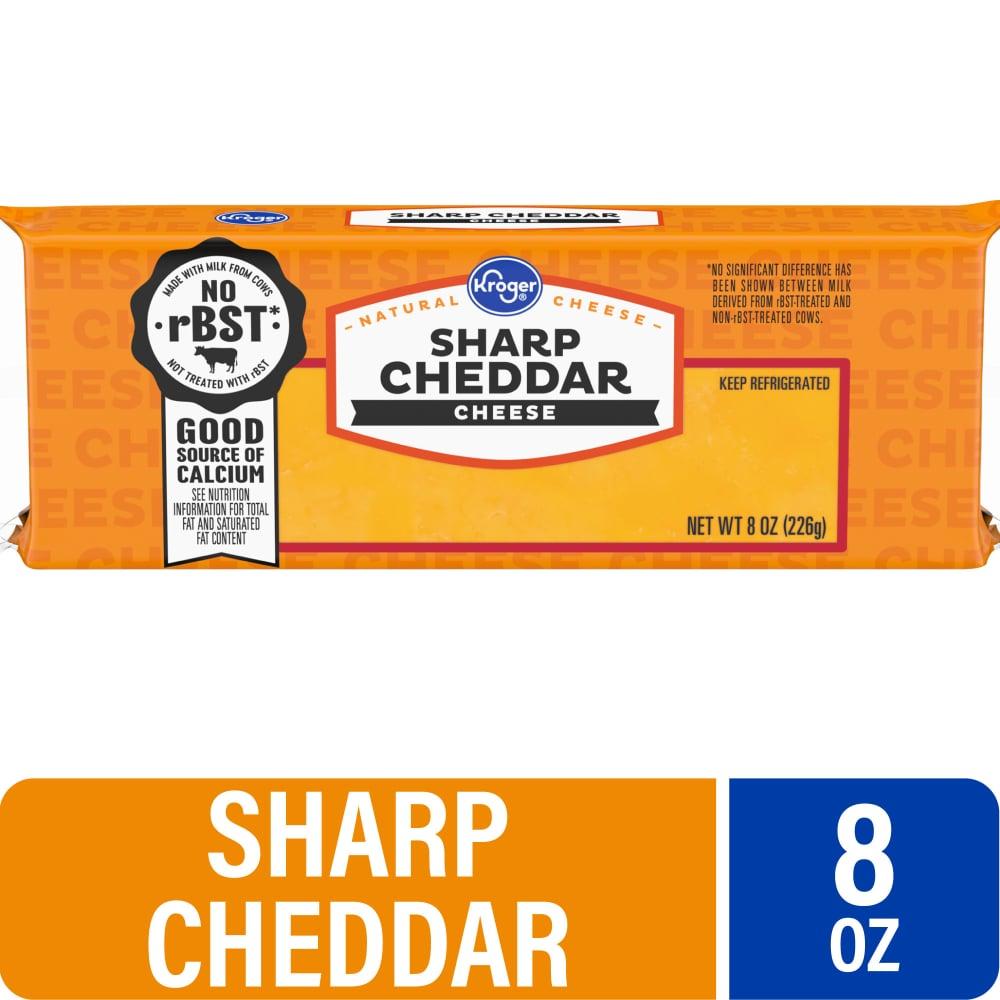 Kroger® Sharp Cheddar Block Cheese