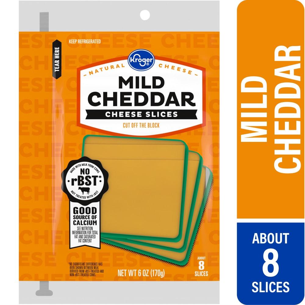 Kroger® Mild Cheddar Sliced Cheese