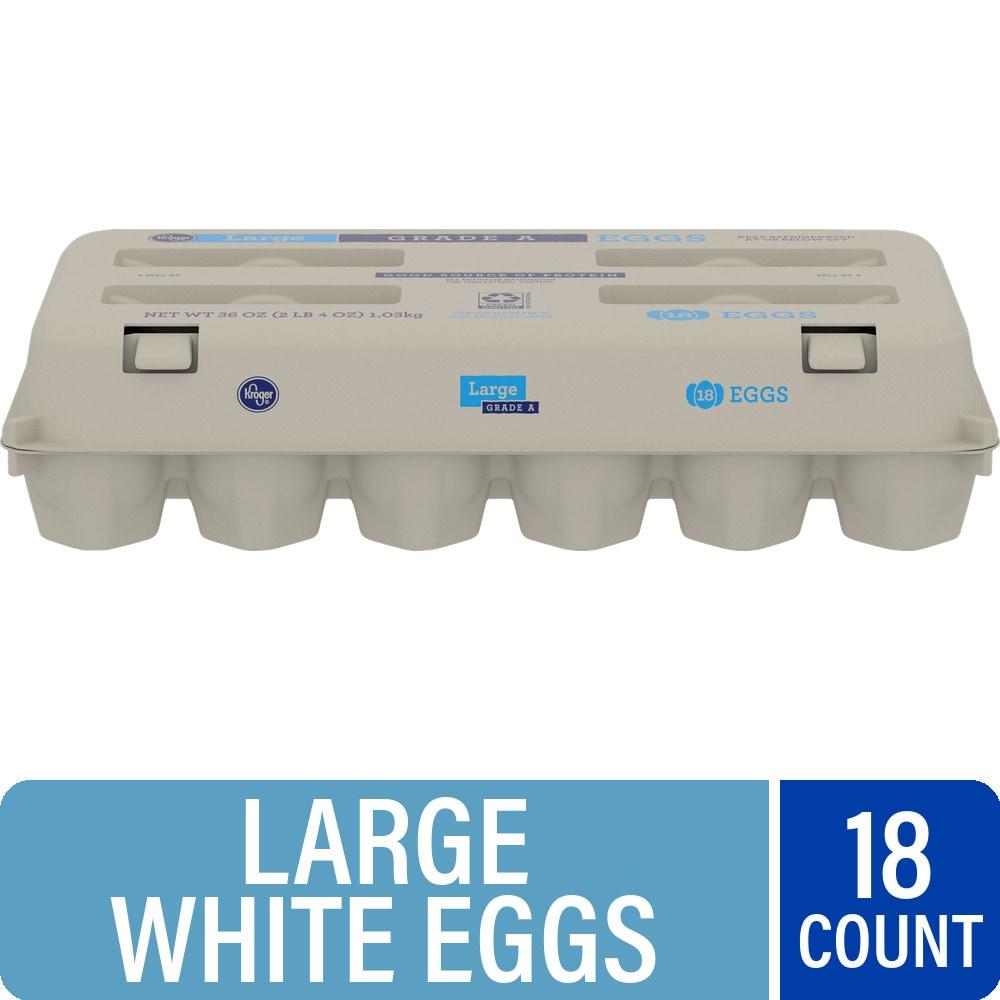 Kroger® Grade A Large White Eggs