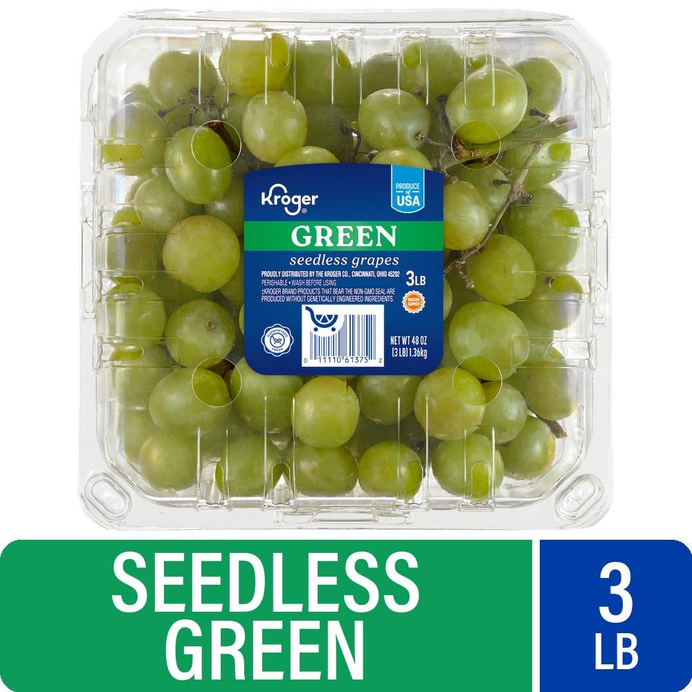 Kroger® Fresh California Seedless Green Grapes