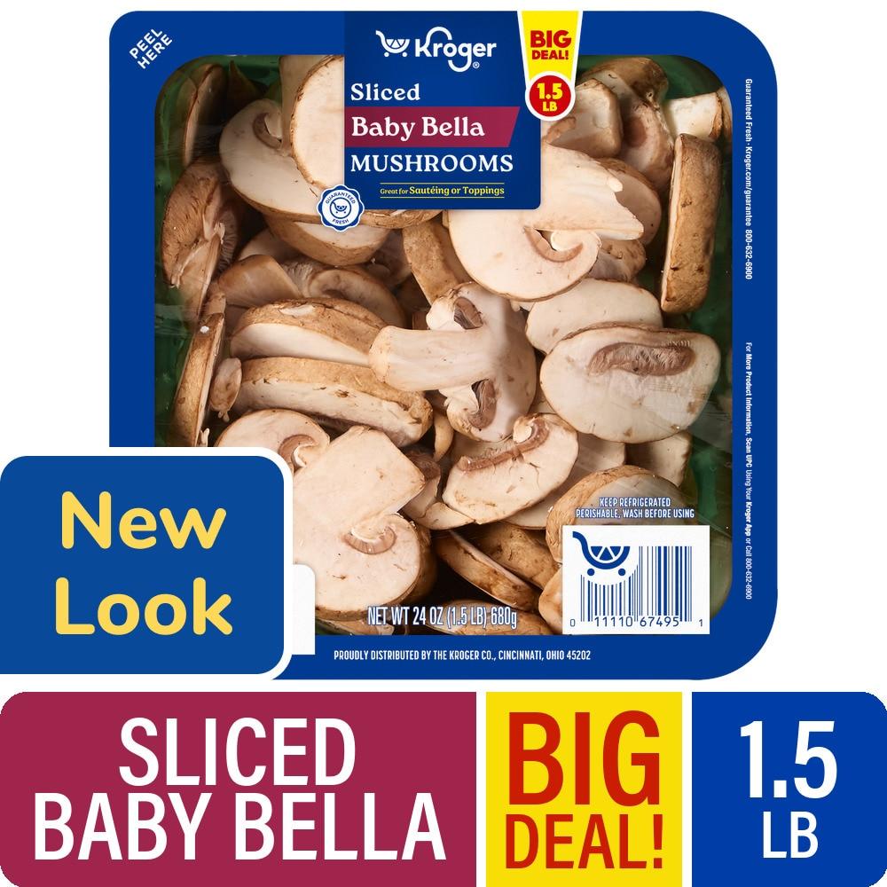 Kroger® Sliced Baby Bella Mushrooms BIG DEAL!